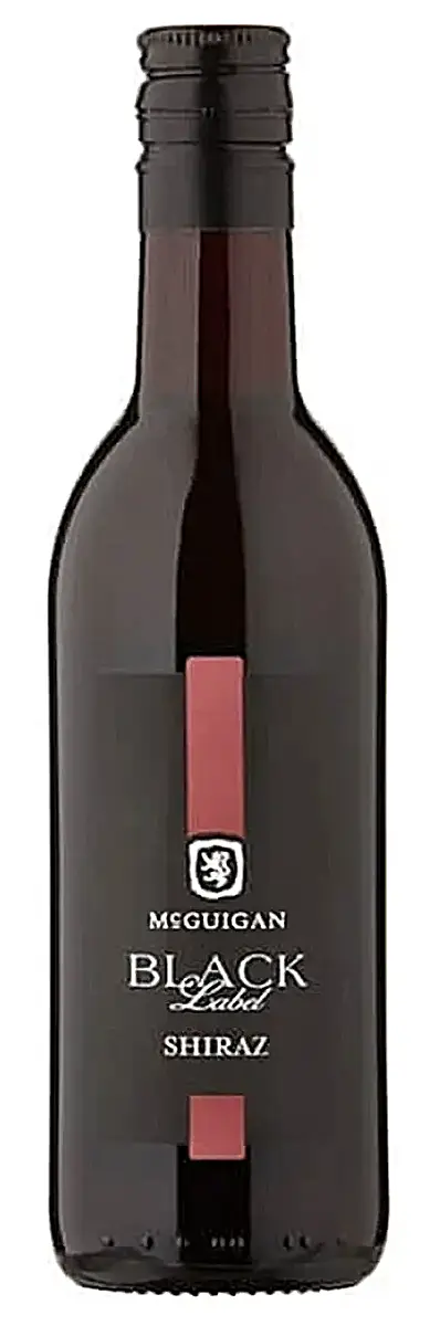 1/4s - McGuigan Black Label - Shiraz 24x187ml - McGuigan
