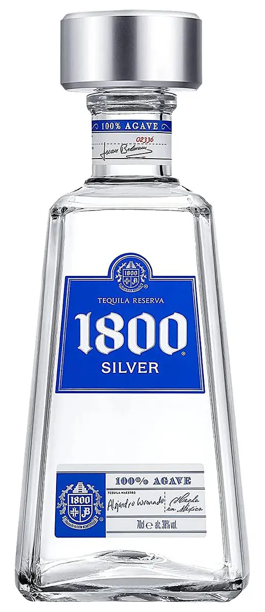1800 - SILVER, Tequila ( J Cuervo) - 1800 Tequila