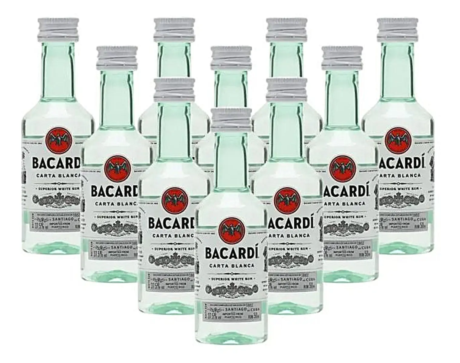 5cl - Bacardi - Carta Blanca (10) - Bacardi