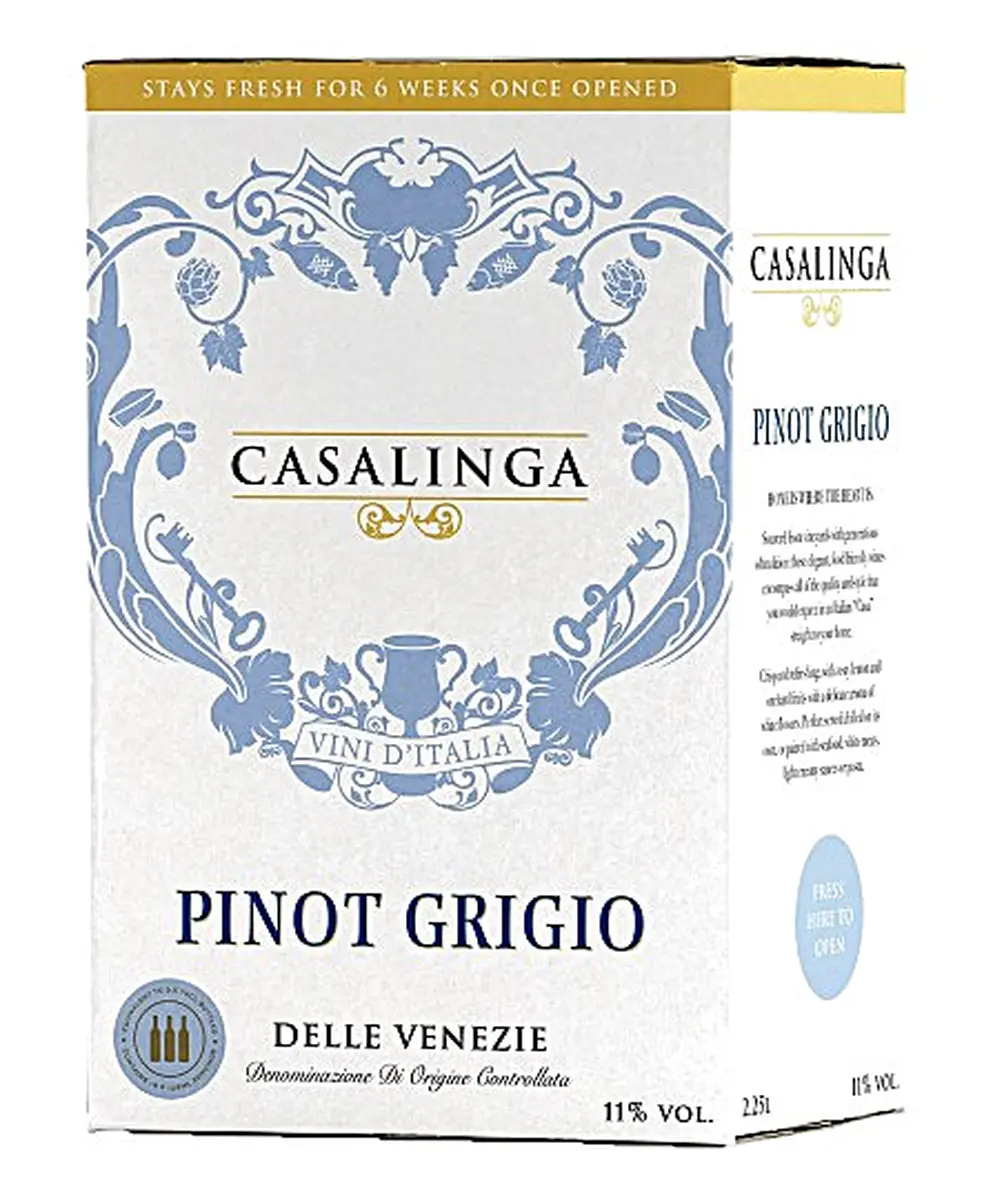 Casalinga Pinot Grigio 2.25ltr Bag-in-Box - Casalinga