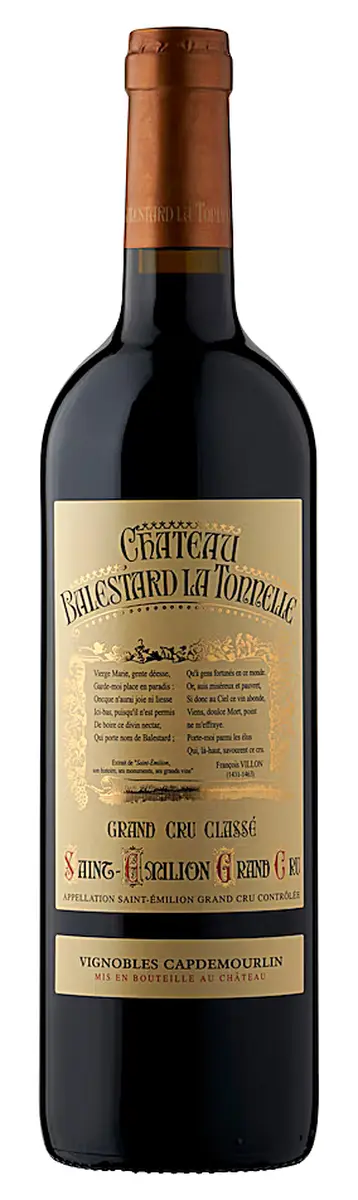 Chateau Balestard La Tonnelle, Grand Cru Classe, Saint-Emilion 2014 - Saint-Emilion Grand Cru Classé