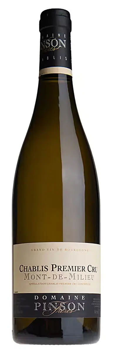 Domaine Pinson Frères, Chablis, Mont-de-Milieu, 1er Cru, 2022 - Domaine Pinson