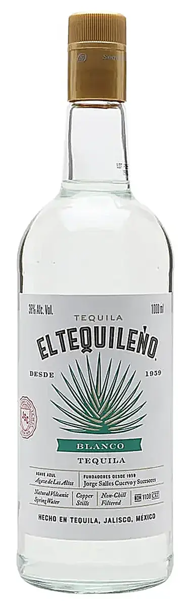 El Tequileno Blanco, 100cl - El Tequileno