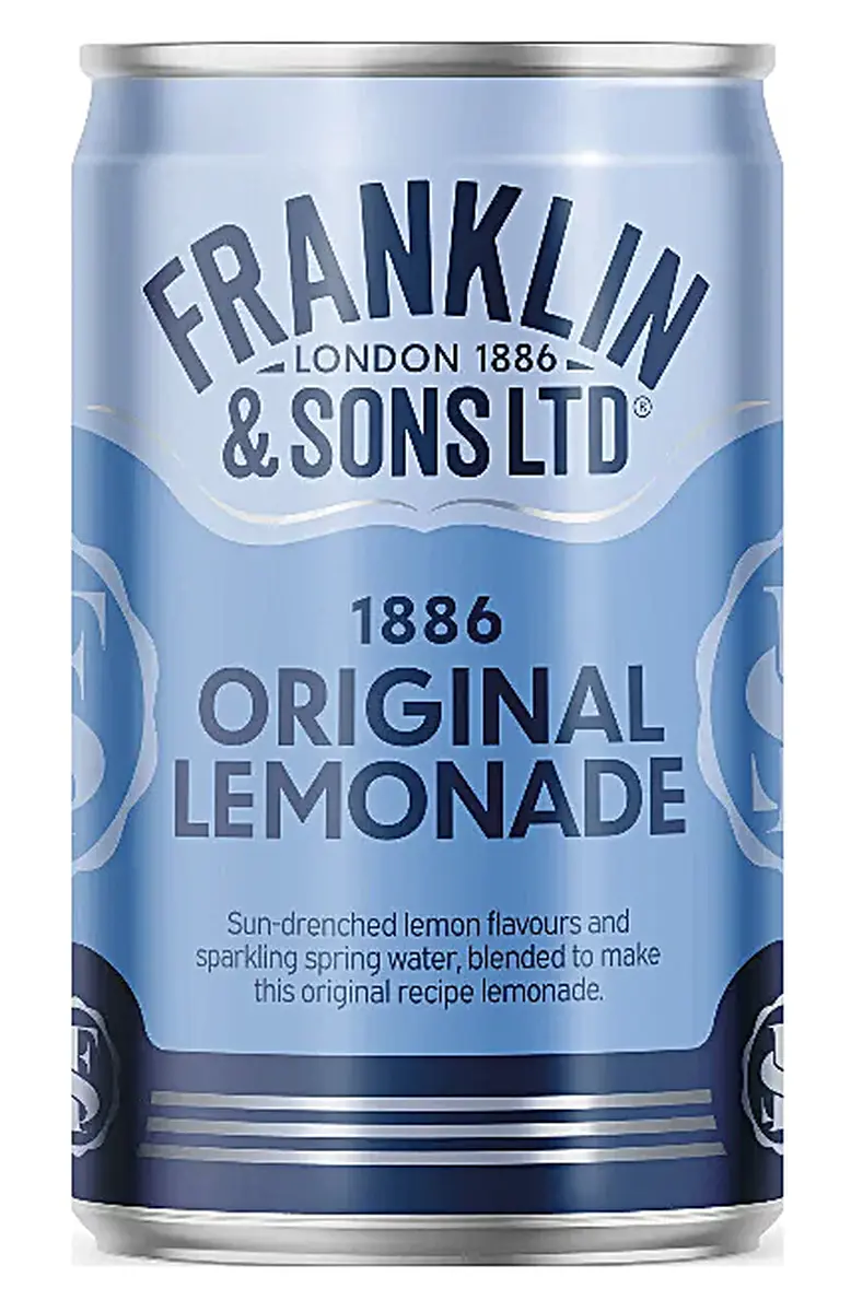 Franklin & Sons Lemonade, Cans 24x150ml - Franklin & Sons