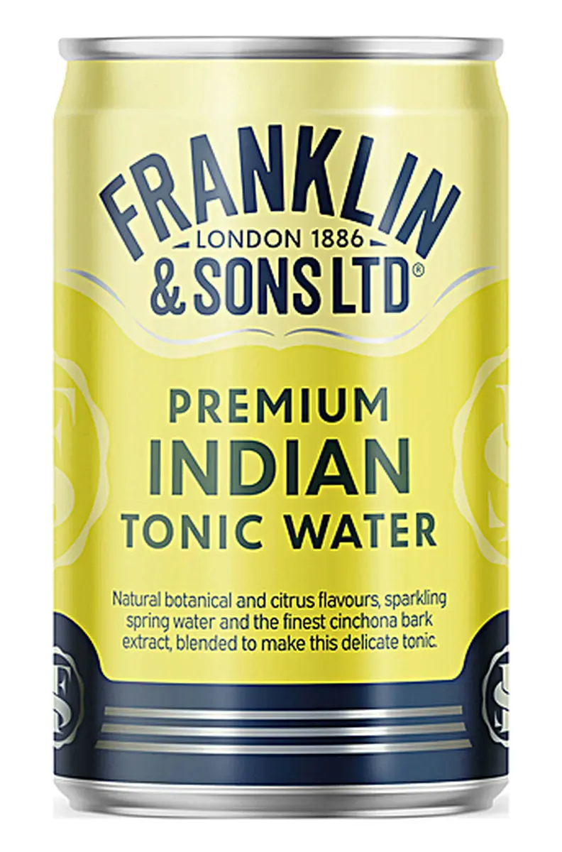 Franklin & Sons Tonic Cans 24x150ml - Franklin & Sons