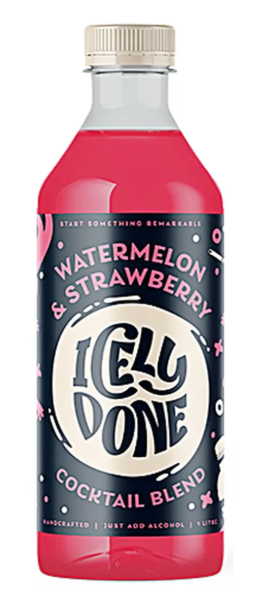 Icely Done Watermelon & Strawberry 6x74ml - Icely Done