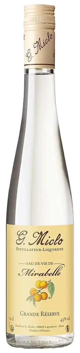 Miclo, Eau De Vie, Mirabelle - G. Miclo
