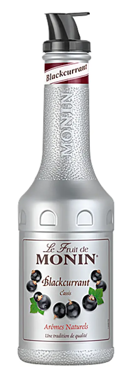 Monin Puree - Blackcurrant, Litre - Monin