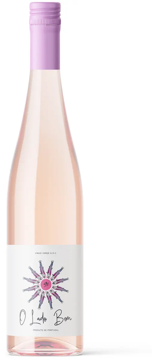 O Lado Bom Vinho Verde Rose - Casa Santos Lima