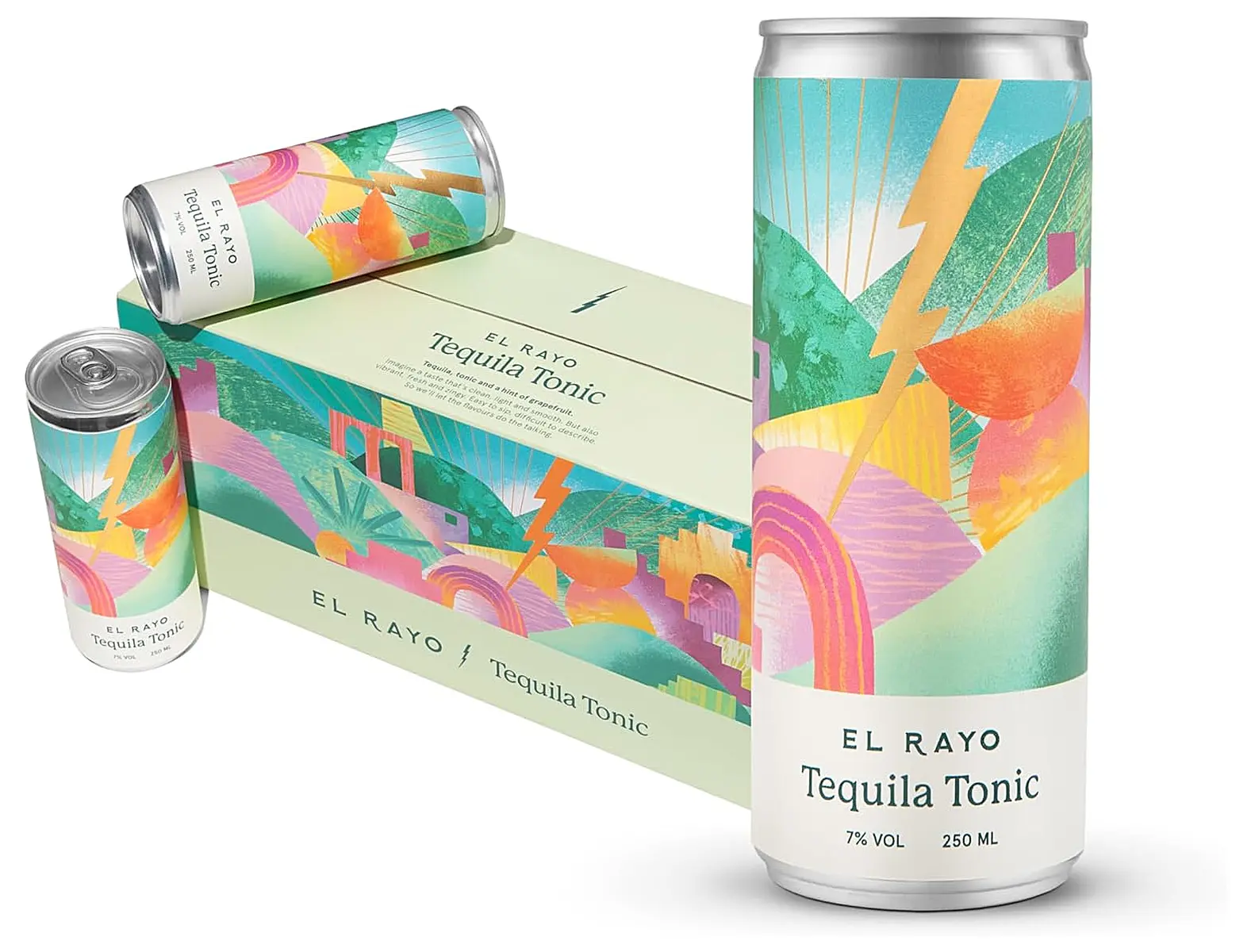 RTD - El Rayo Tequila  & Tonic 12x25cl - El Rayo