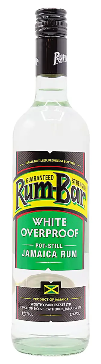 Rum-Bar by Worthy Park Overproof 63.2% - Rum-Bar by Worthy Park
