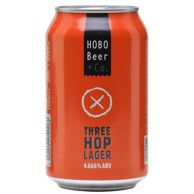 Hobo Three Hop Lager 24×330