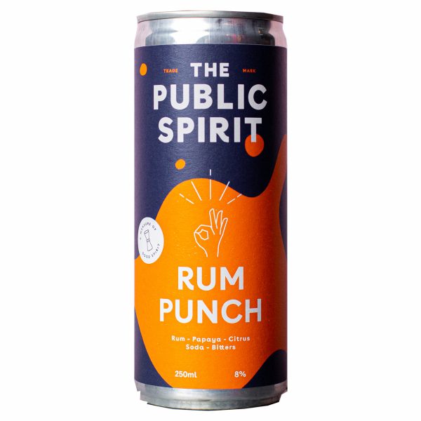 RTD – Public Spirit Rum Punch 12×250 can