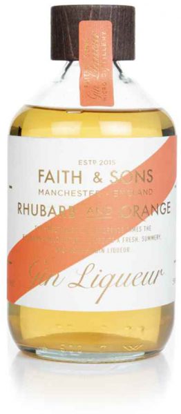 Faith &  Sons Rhubarb & Orange Gin Liqueur